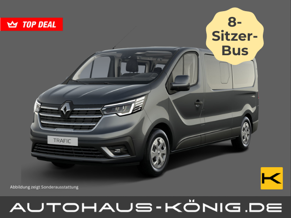 Foto - Renault Trafic Grand Life Blue | 8-Sitzer-Bus mit Automatik | Gewerbekunden-Deal | Sofort verfügbar