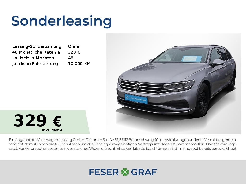 Foto - Volkswagen Passat Variant 2.0 TDI AHK Navi LED CarPlay PDC