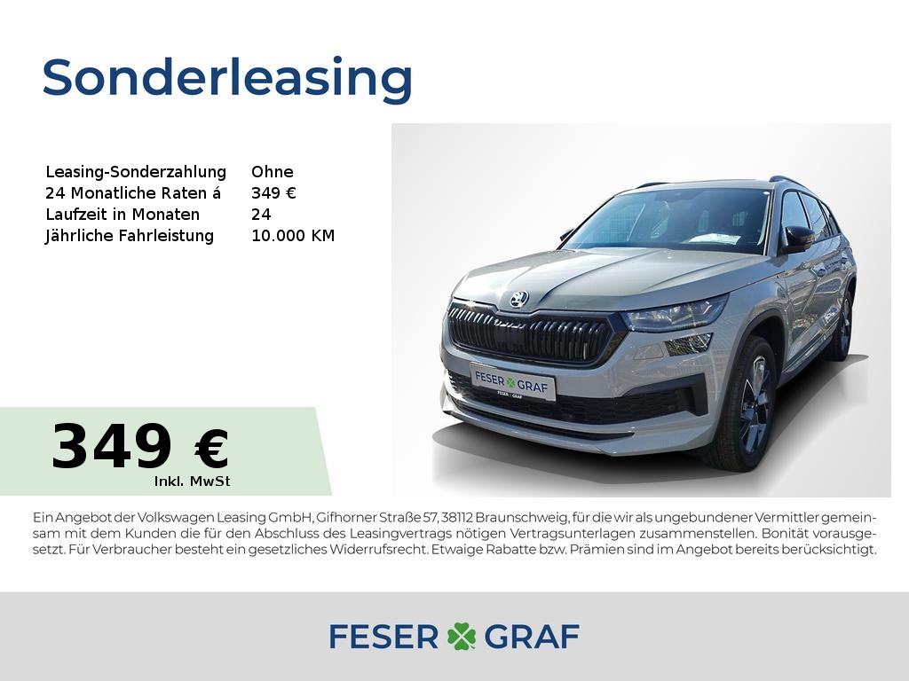 Foto - Skoda Kodiaq Sportline 1,5 TSI DSG - NAVI,KAMER,MATRIX