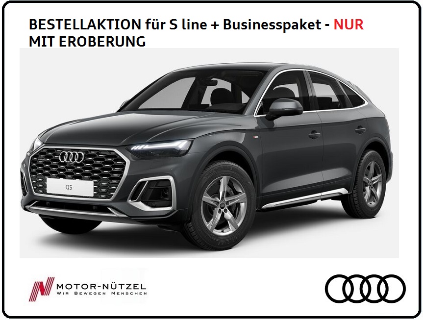 Foto - Audi Q5 Sportback S line business 40 TFSI quattro **BESTELLAKTION - NUR MIT EROBERUNG**