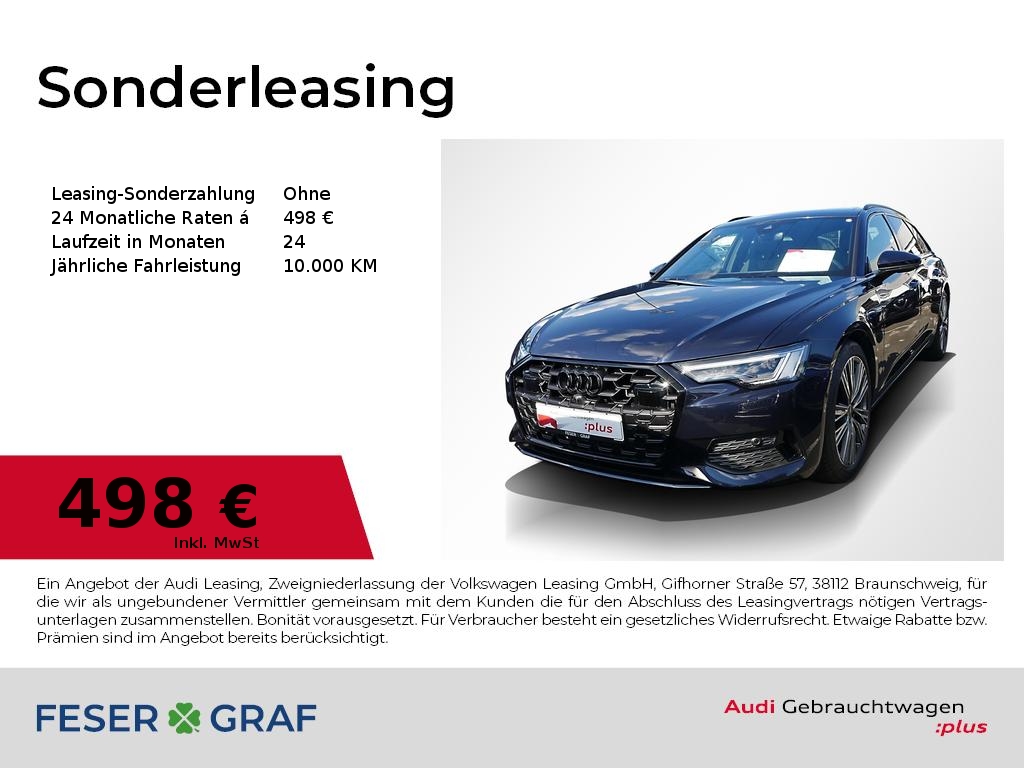 Foto - Audi A6 Avant 45TFSI qu S Line Int Pano,Standhzg,HUD