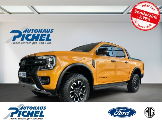 Foto - Ford Ranger Wildtrak X DoKa#AHK#Laderraumaurollo#Schutzwanne**Sofort**