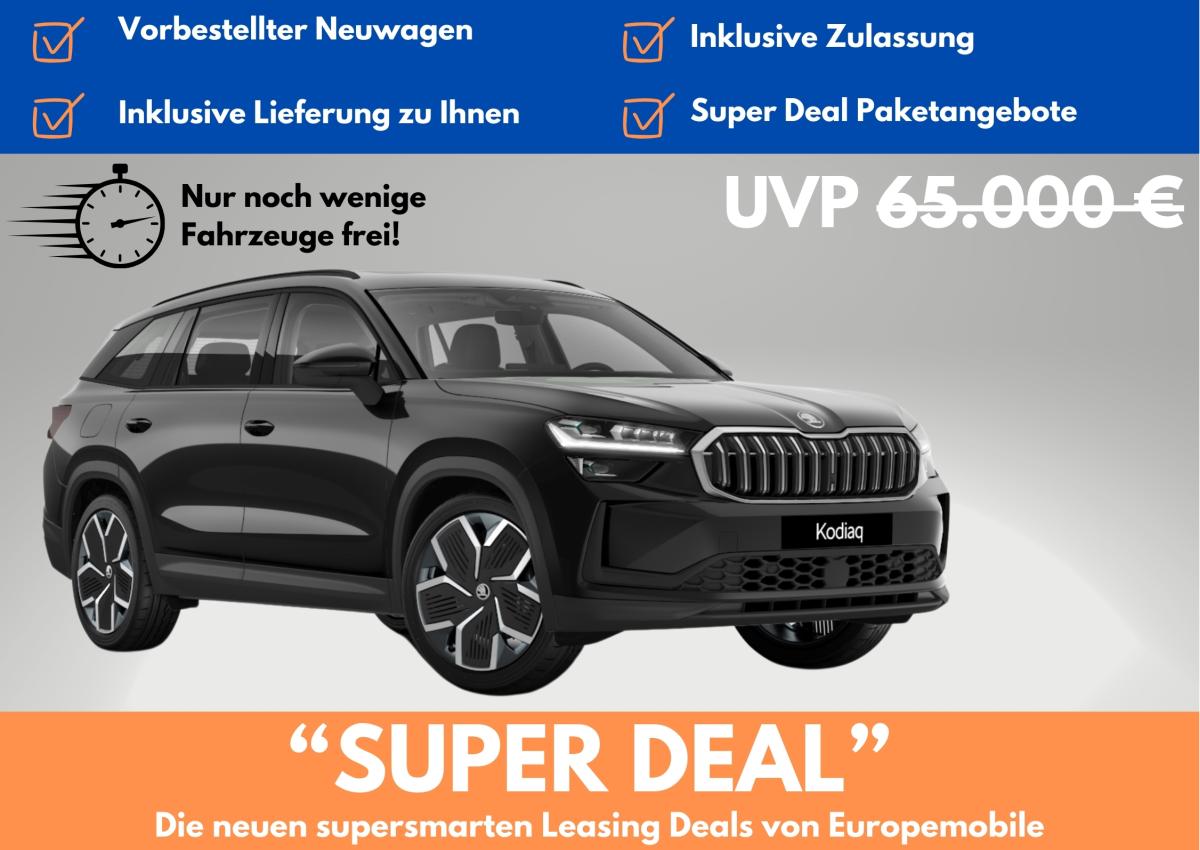 Foto - Skoda Kodiaq 2.0TDI 193PS 4x4 7 Gang DSG Sportline (UVP 65.000 €)