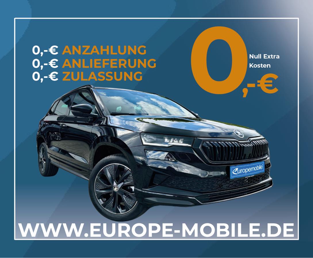 Foto - Skoda Karoq Sportline mit Ultrapaket + 1.5 TSI 110 kW DSG (UVP 52.750 / SOFORT) 5JGARANTIE|AHK|NAV|MATRIX|EASY|A