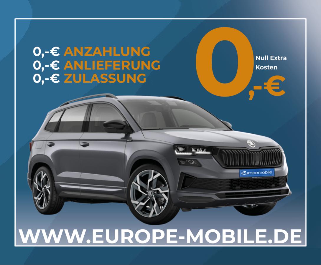 Foto - Skoda Karoq SPORTLINE 2.0 TSI ACT 4x4 190 DSG (UVP 60.610€/ KW2/25) 19"|SUITE|MATRIX|PANO|NAVI 9.2"|ASSIST.PLUS|