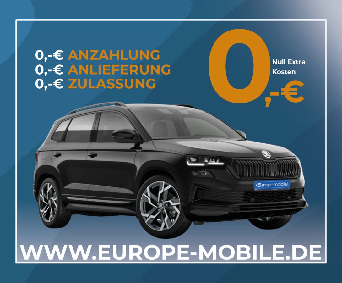 Foto - Skoda Karoq SPORTLINE 2.0 TSI ACT 4x4 190 DSG (UVP 60.610€/ KW2/25) 19"|SUITE|MATRIX|PANO|NAVI 9.2"|ASSIST.PLUS|