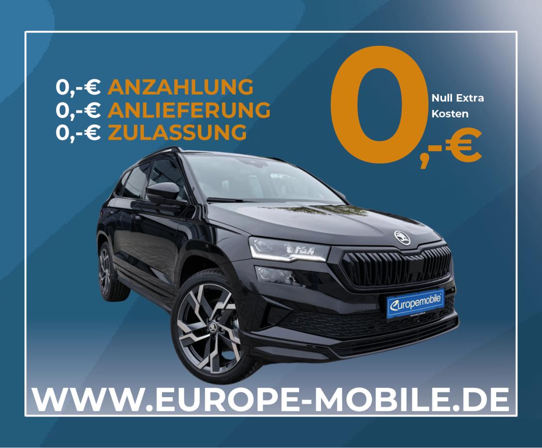 Foto - Skoda Karoq SPORTLINE 2.0 TSI ACT 4x4 190 DSG (UVP 60.610€/ KW2/25) 19"|SUITE|MATRIX|PANO|NAVI 9.2"|ASSIST.PLUS|