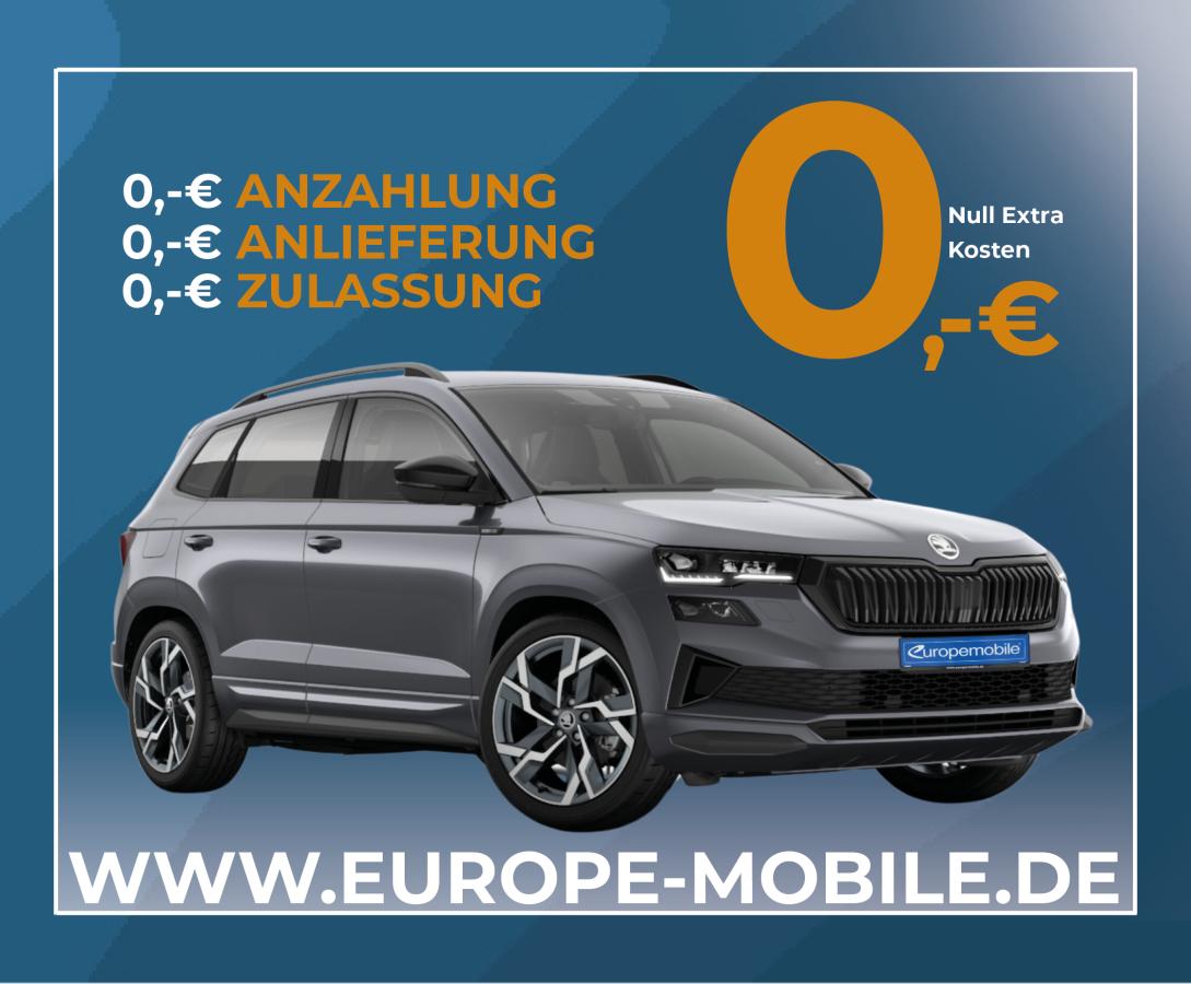 Foto - Skoda Karoq Sportline Exclusiv mit Ultrapaket+ 2025 1.5 TSI OPF 150 DSG (UVP 55.920€) NAV/CANTON/PANO/AR