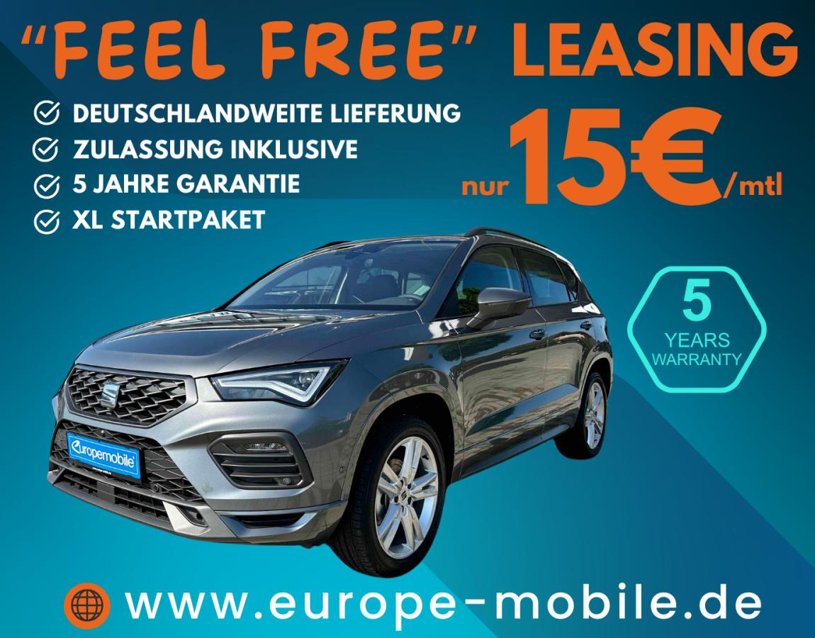 Foto - Seat Ateca FR+ 1.5 TSI 110kW DSG (UVP 49.300 €/ SOFORT) AHK/NAV/WINTER/E.OPEN/5J.GARANT./UVM.