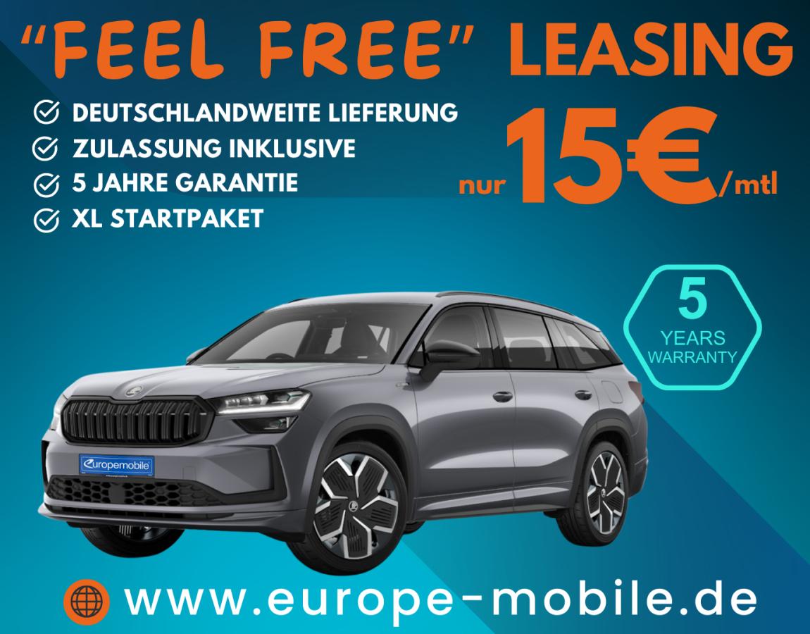 Foto - Skoda Kodiaq Sportline 2025 2.0 TDI DSG 4x4 142 kW (UVP 62.790€ /KW4/25) PANO/MATRIX/7-Sitz/NAV/4J-G./AHK/UVM.