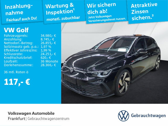 Foto - Volkswagen Golf VIII 2.0 TSI DSG GTI Navi IQ.Light DAB+ RearView cd19uz