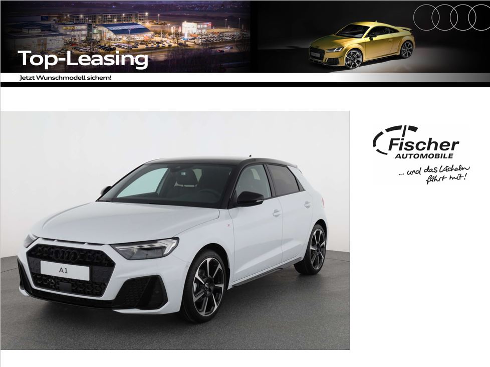 Foto - Audi A1 Sportback 35 TFSI S line LP: 45.190,-/SONOS