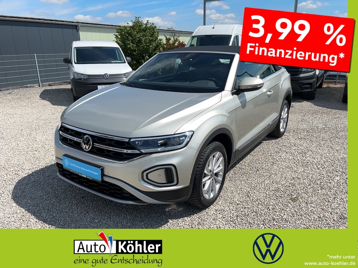 Foto - Volkswagen T-Roc Cabriolet Style TSi beheizbares Lederlenkrad