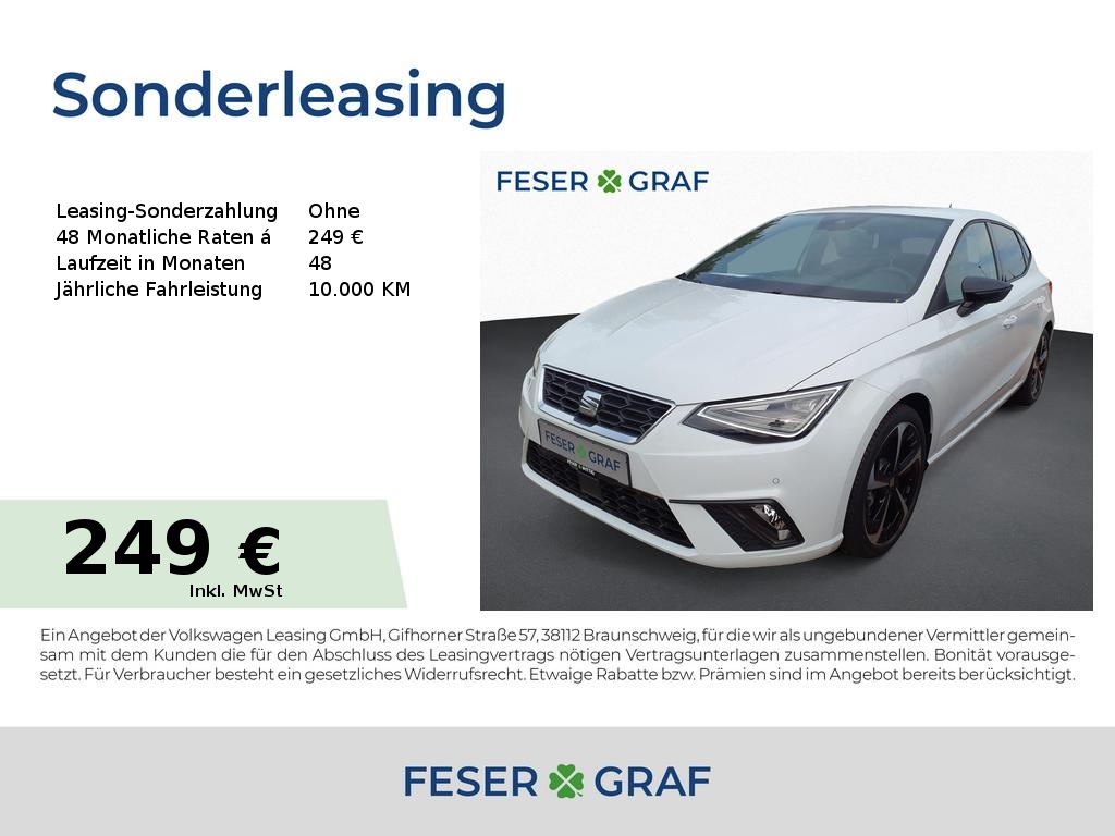 Foto - Seat Ibiza 1.0 TSI DSG FR LED/ACC/Kamera/Kessy/ALU18