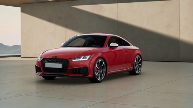 Foto - Audi TTS Coupe, Matrix-LED, B&O, Optikpaket Schwarz, 20 Zoll, 8-Fach bereift