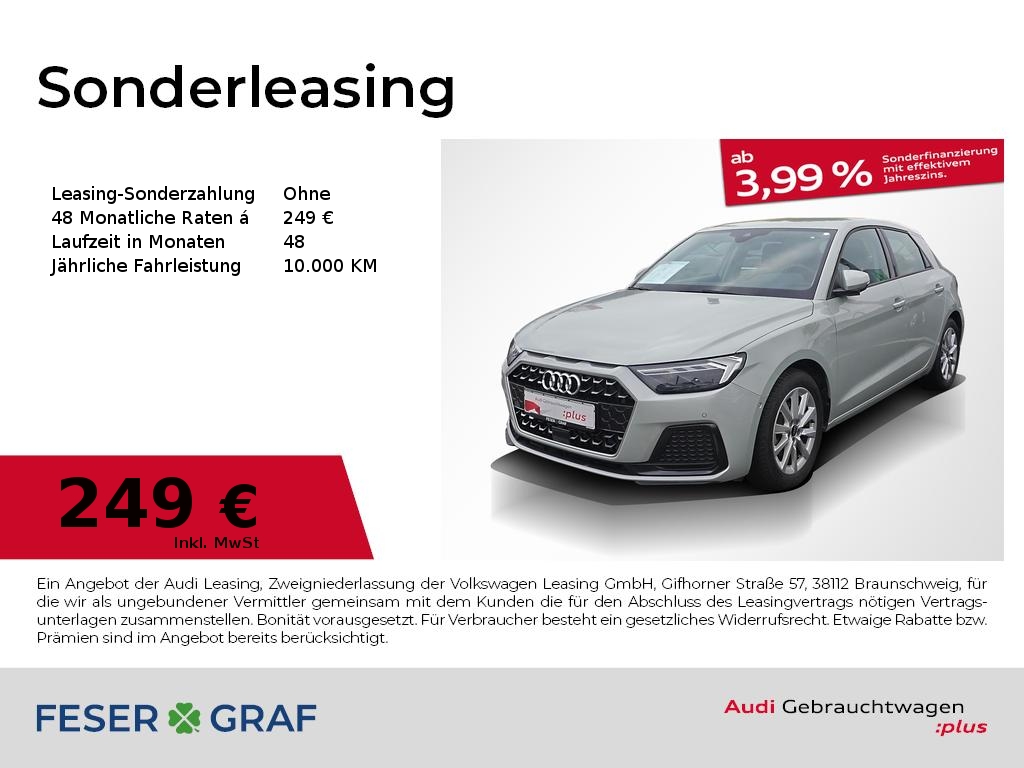 Sportback Advanced 30TFSI Navi PDC Plus Sound