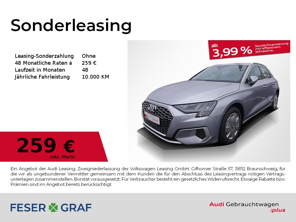 Sportback 30 TFSI adv. S tronic Navi SHZ 17