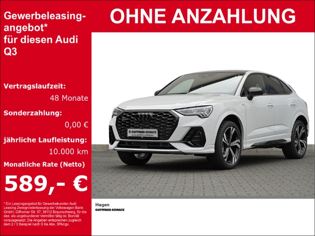 Foto - Audi Q3 Sportback S-Line 40 TFSI Quattro (Hagen)