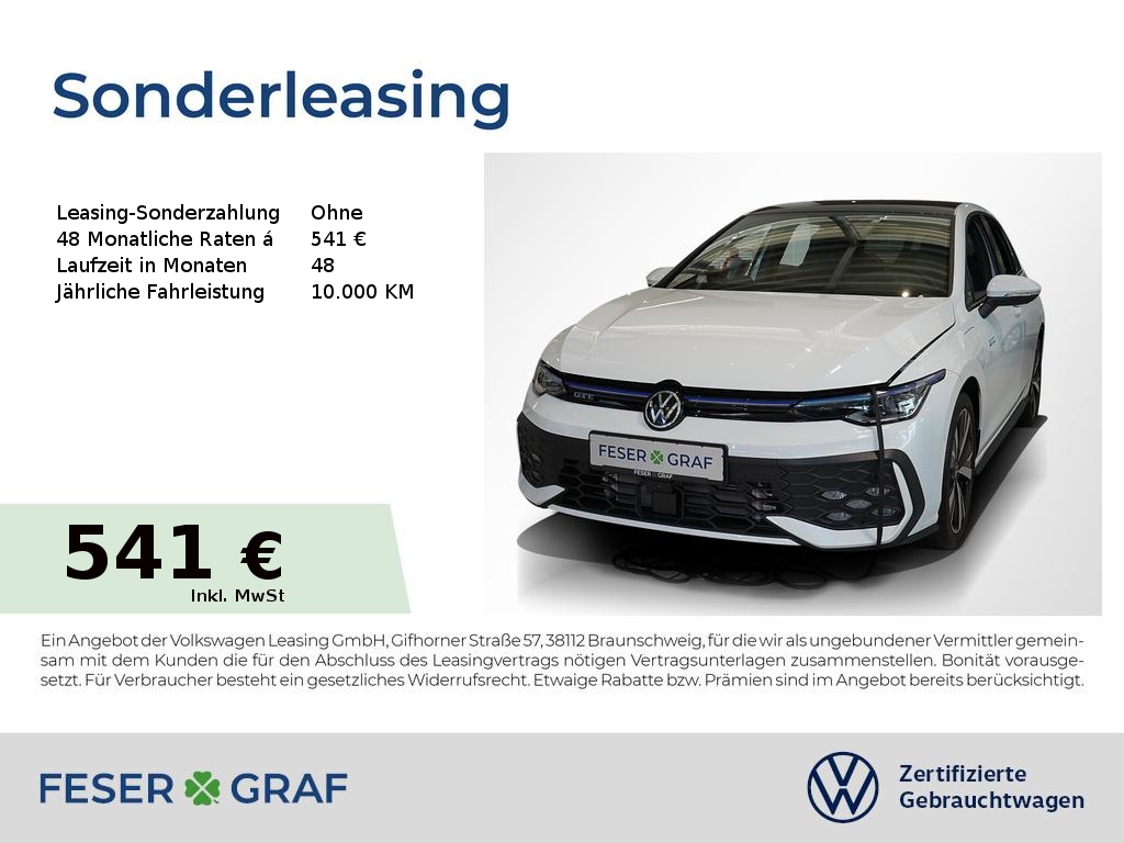 Foto - Volkswagen Golf 8 GTE 1.5 l eHybrid DSG Navi LED AreaView