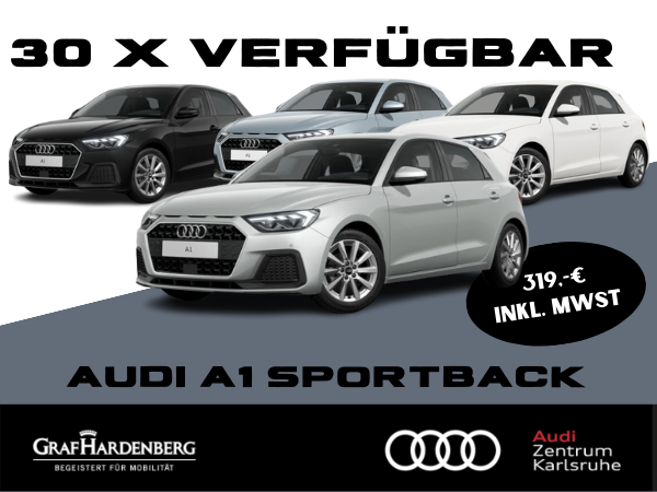 Foto - Audi A1 Sportback 25 TFSI 🔔30 x SOFORT VERFÜGBAR🔔