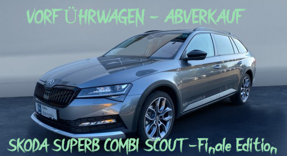 Foto - Skoda Superb Combi SCOUT Final Edit 4x4 PanoD AHK StHZ