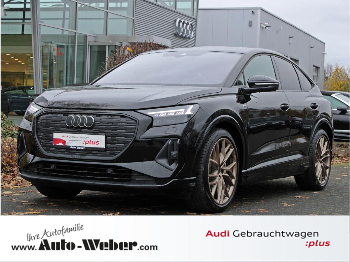 Foto - Audi Q4 e-tron Sportback 55 quattro S LINE BLACK AHK