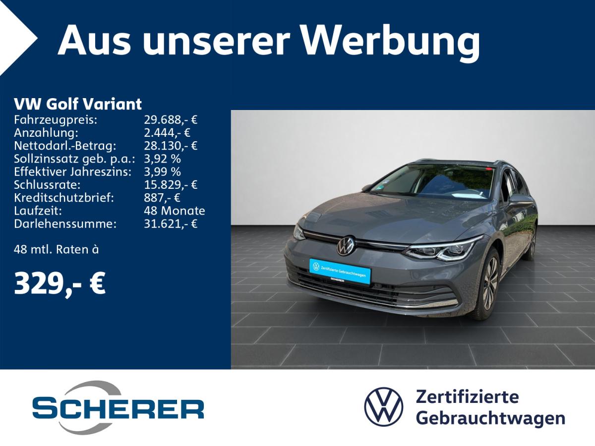 Foto - Volkswagen Golf VIII Variant 2.0 TDI DSG Move AHK/NAVI/IQ-DRIVE/SHZ