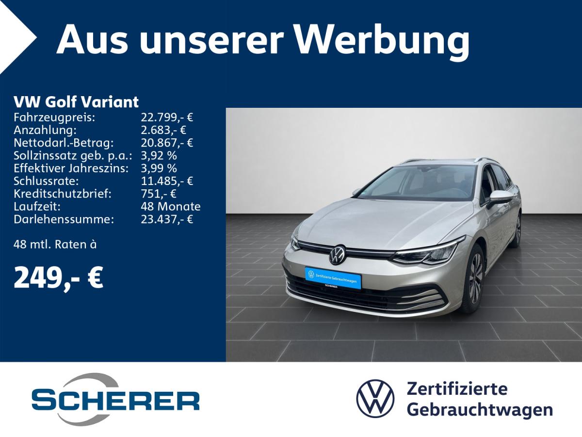 Foto - Volkswagen Golf VIII Variant 1.0 TSI Move NAVI/APP/STANDHZG/SHZ