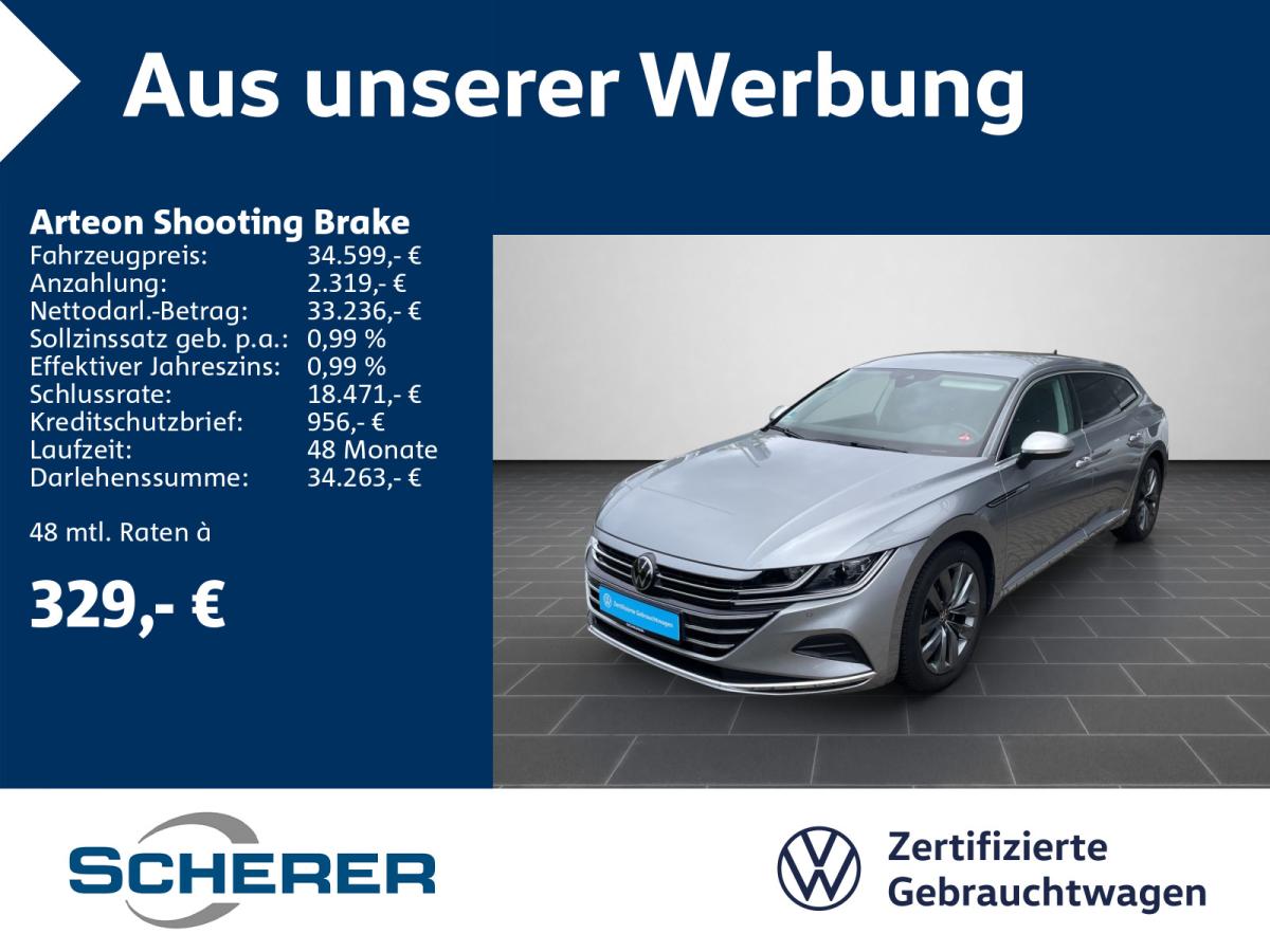 Foto - Volkswagen Arteon Shooting Brake 2.0 TDI DSG Elegance AHK/NAVI/KAM/SHZ