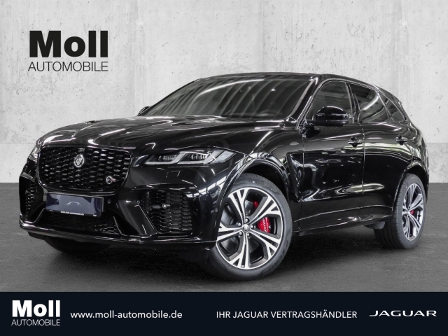 Foto - Jaguar F-Pace F-PACE SVR AWD P550 HUD AD Navi digitales Cockpit Memory Sitze Soundsystem