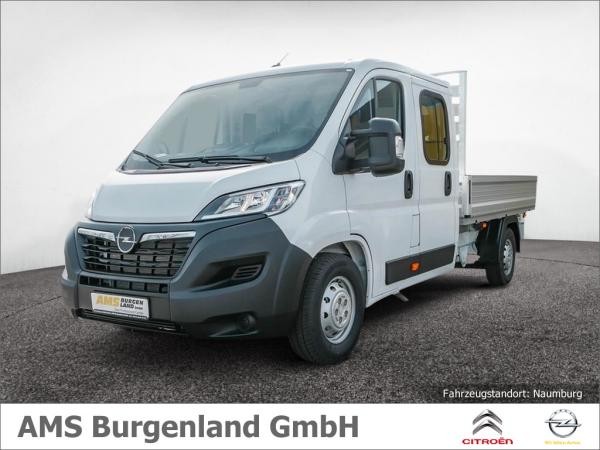 Foto - Opel Movano C verstärkt, Doppelkabine Pritsche, Radio - BT, Allwetter