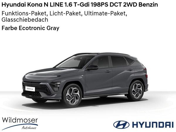 Foto - Hyundai KONA ❤️ N LINE 1.6 T-Gdi 198PS DCT 2WD Benzin ⏱ Sofort verfügbar! ✔️ mit 4 Zusatz-Paketen