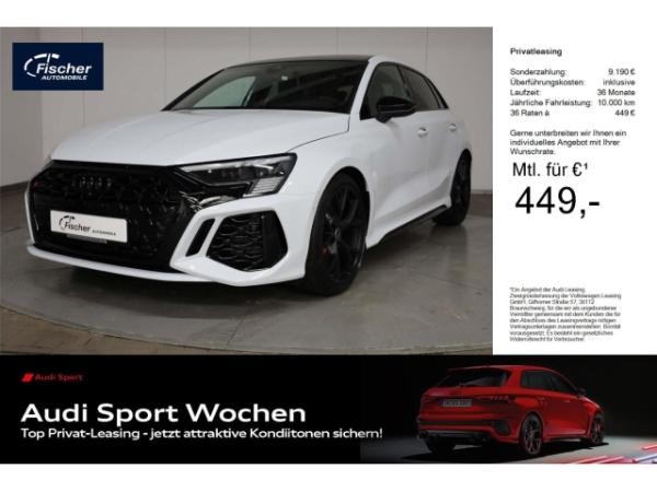 Audi RS3 für 712,00 € brutto leasen