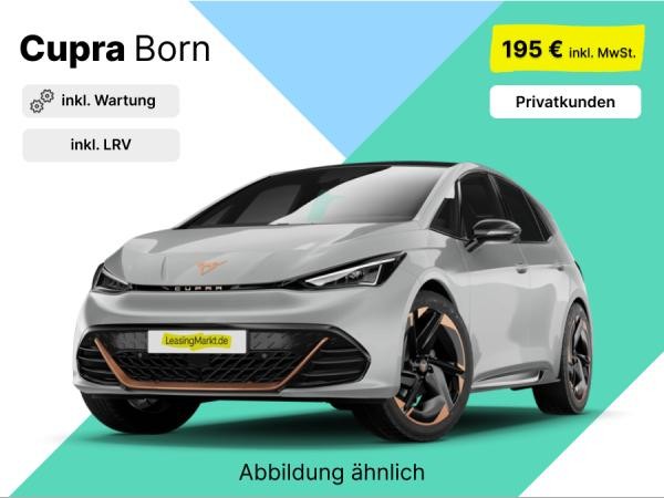 Cupra Born Elektro für 195,00 € brutto leasen inkl. Wartung und LRV
