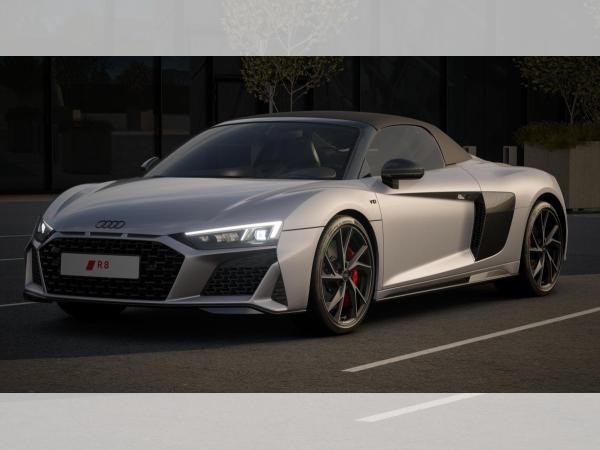 Foto - Audi R8 Spyder V10 performance quattro 456(620) kW(PS) Keramik B&O Wartung +53€mtl