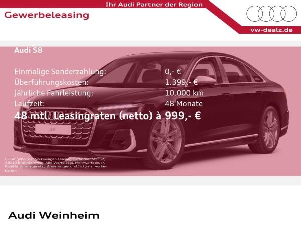 Audi A8 für 1.188,81 € brutto leasen