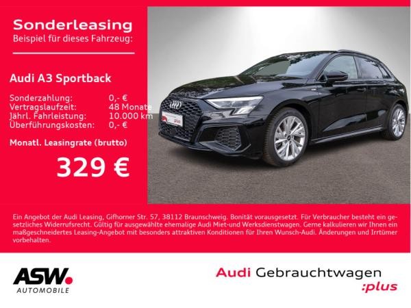 Foto - Audi A3 Sportback Sline 30TDI Stroni Navi LED AHK ACC // SOFORT VERFÜGBAR!!