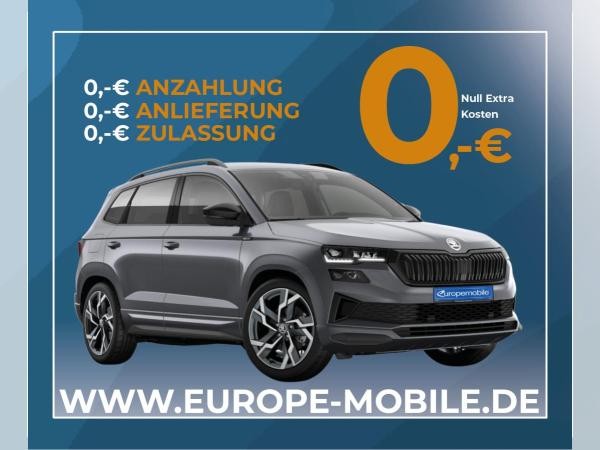 Foto - Skoda Karoq SPORTLINE 2.0 TSI ACT 4x4 190 DSG (UVP 60.610€/ KW2/25) 19"|SUITE|MATRIX|PANO|NAVI 9.2"|ASSIST.PLUS|