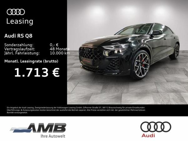 Foto - Audi RS Q8 AHK/Laser/RS-Abgas/Sitzbelüft/Standhz/Pano