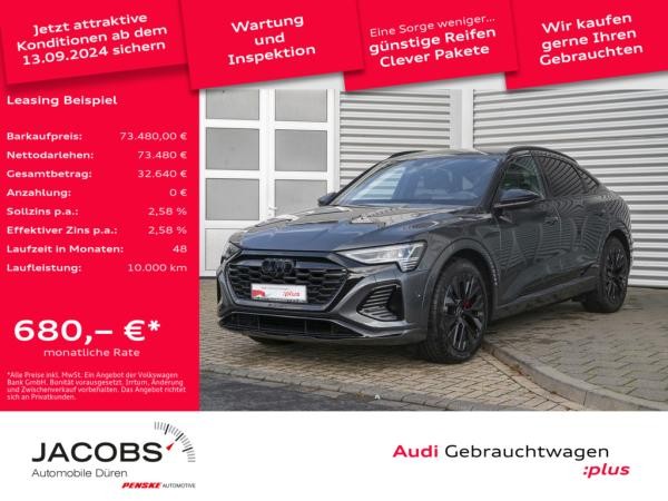 Foto - Audi Q8 Sportback e-tron 55 2xS line/Black+/Matrix/HUD//B+O