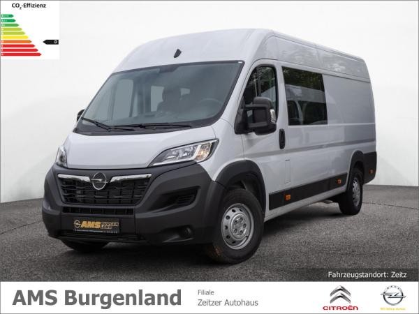 Foto - Opel Movano Doppelkabine L3,, 6-Sitze, Klima, USB, RFK, PDC