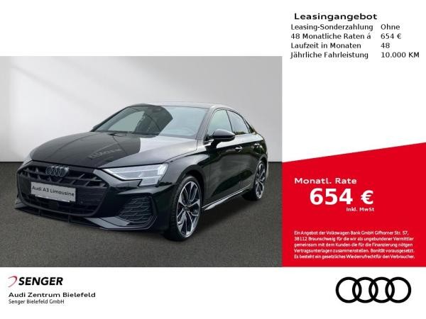 Foto - Audi A3 Limousine S line 35 TDI Dynamik-Paket Matrix