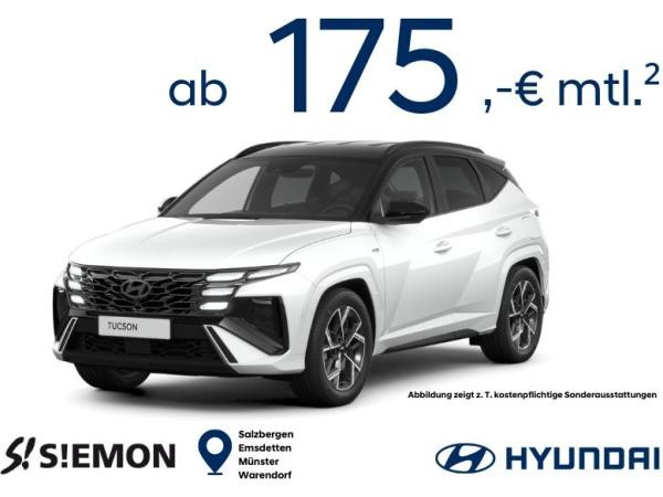 Hyundai Tucson für 175,20 € brutto leasen