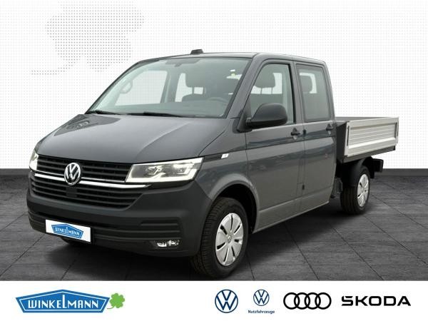 Foto - Volkswagen T6.1 Transporter Pritschenwagen Doppelkabine 2,0 l TDI SCR Getriebe: 6-Gang-Schaltgetriebe