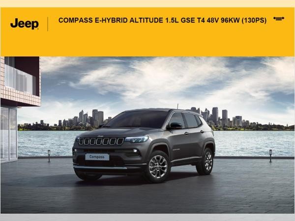 Foto - Jeep Compass Altitude MildHybrid Sonderleasing Allwetter, Kamera, SHZ, ACC