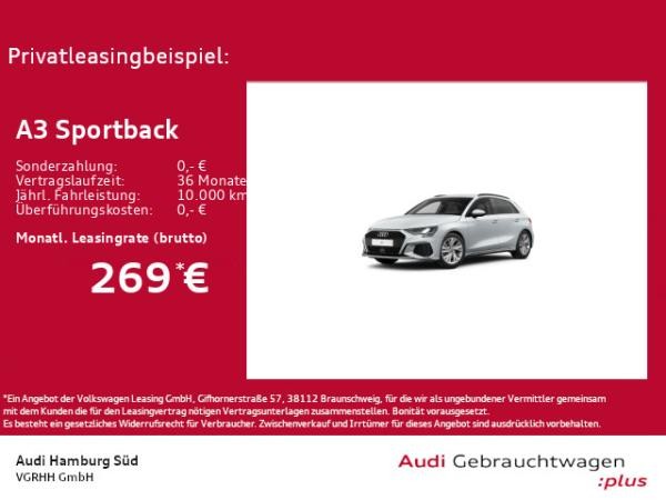 Foto - Audi A3 Sportback 30 TFSI S line S tronic NAVI/OPTIK