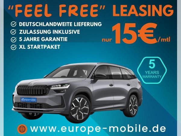 Foto - Skoda Kodiaq Sportline 2025 2.0 TDI DSG 4x4 142 kW (UVP 62.790€ /KW4/25) PANO/MATRIX/7-Sitz/NAV/4J-G./AHK/UVM.