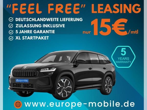 Foto - Skoda Kodiaq Sportline 2025 2.0 TDI DSG 4x4 142 kW (UVP 62.790€ /KW4/25) PANO/MATRIX/7-Sitz/NAV/4J-G./AHK/UVM..