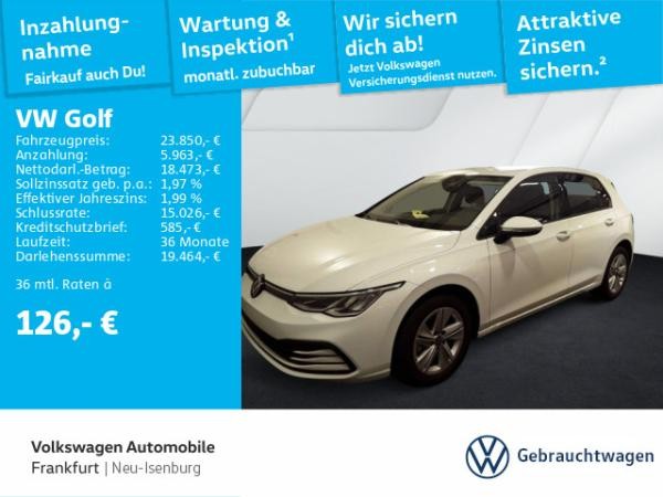 Volkswagen Golf für 267,00 € brutto leasen