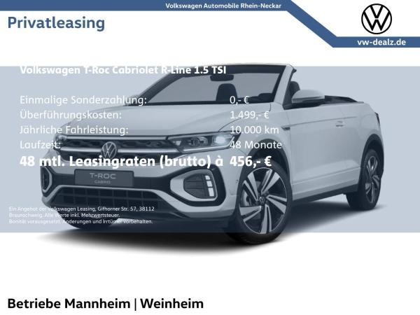 Volkswagen T-Roc für 456,00 € brutto leasen